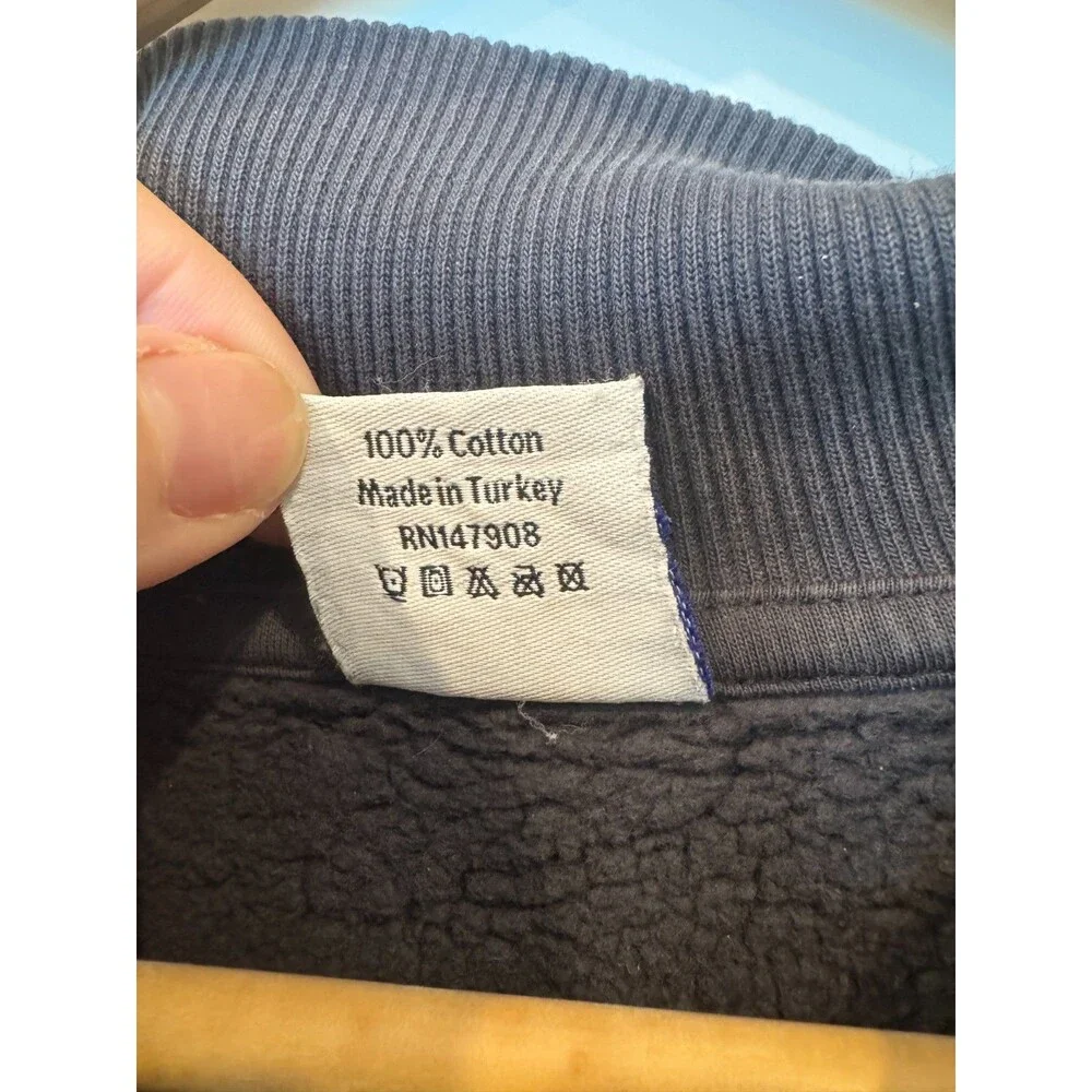 Outdoor Voices Women's Nimbus Sweatshirt Cropped Dark Gray 1/4 Zip Heavyweight M - Picture 6 of 6